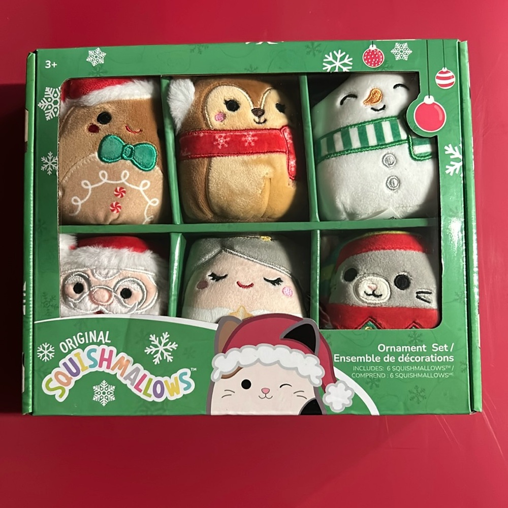 Squishmallows Ornament Set